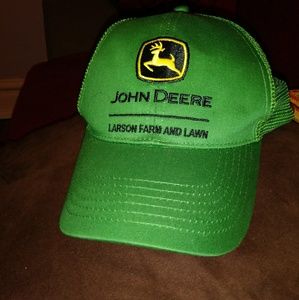 John Deere snapback trucker hat